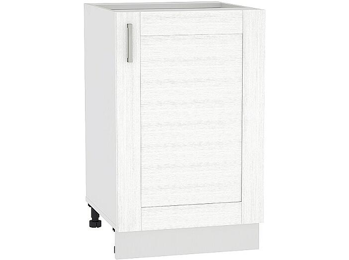 Шкаф нижний с 1-ой дверцей Лофт Н 600 Snow Veralinga-Белый