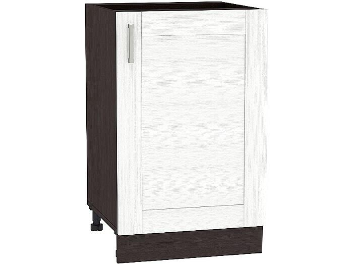 Шкаф нижний с 1-ой дверцей Лофт Н 600 Snow Veralinga-Венге