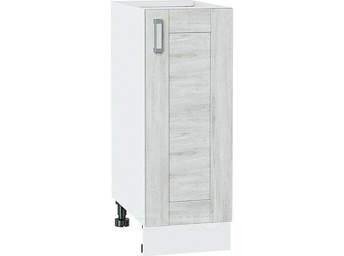 Шкаф нижний с 1-ой дверцей Лофт Nordic Oak/Белый 816*300*480