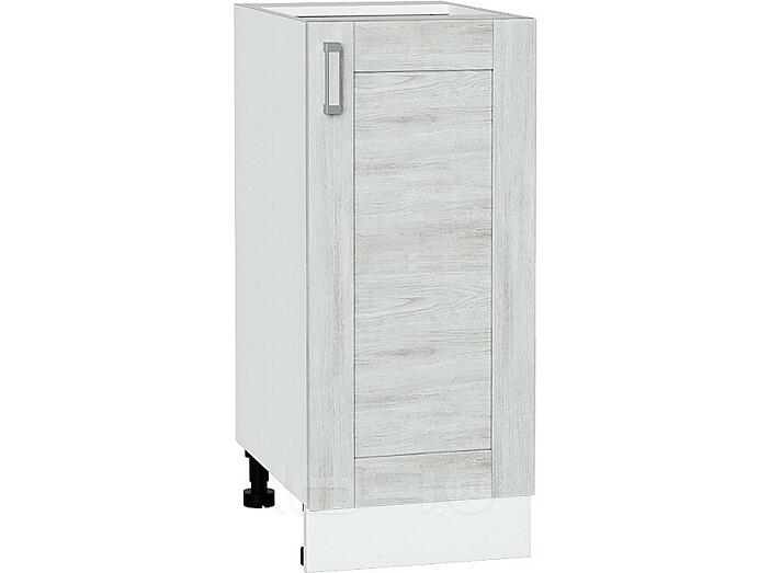 Шкаф нижний с 1-ой дверцей Лофт Nordic Oak/Белый 816*350*480
