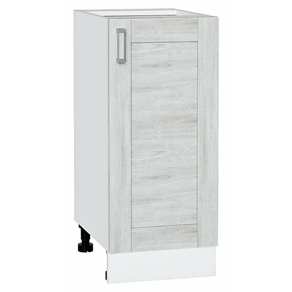 Шкаф нижний с 1-ой дверцей Лофт Nordic Oak/Белый 816*350*480