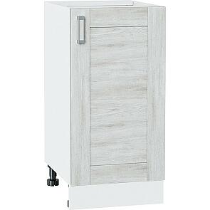 Шкаф нижний с 1-ой дверцей Лофт Nordic Oak/Белый 816*400*480