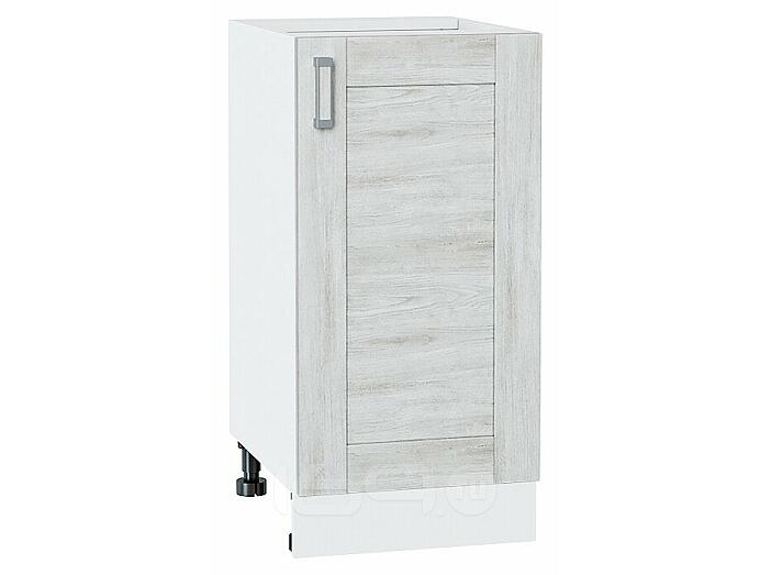 Шкаф нижний с 1-ой дверцей Лофт Nordic Oak/Белый 816*400*480