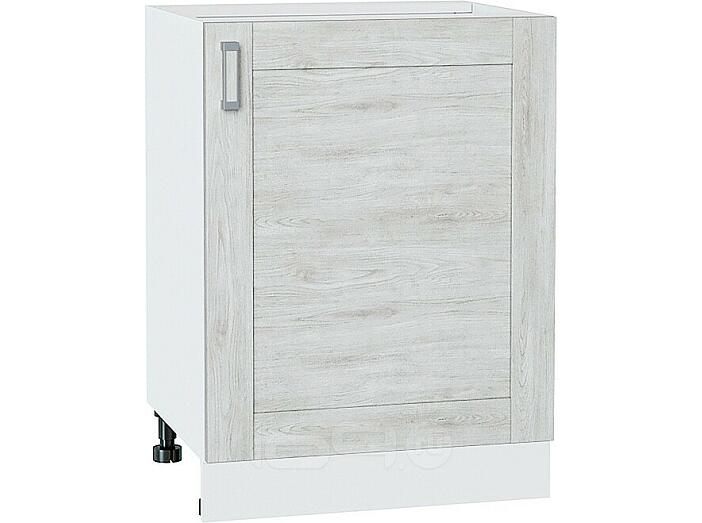 Шкаф нижний с 1-ой дверцей Лофт Nordic Oak/Белый 816*600*480
