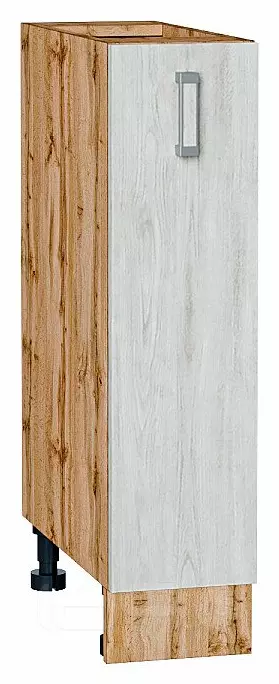 Шкаф нижний с 1-ой дверцей Лофт Nordic Oak/Дуб Вотан 816*200*480