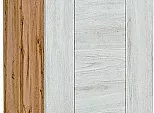 Шкаф нижний с 1-ой дверцей Лофт Nordic Oak/Дуб Вотан 816*300*480