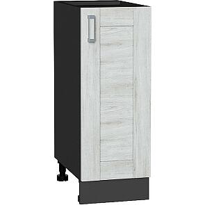 Шкаф нижний с 1-ой дверцей Лофт Nordic Oak/Graphite 816*300*480