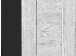 Шкаф нижний с 1-ой дверцей Лофт Nordic Oak/Graphite 816*300*480