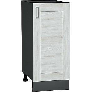 Шкаф нижний с 1-ой дверцей Лофт Nordic Oak/Graphite 816*350*480