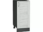 Шкаф нижний с 1-ой дверцей Лофт Nordic Oak/Graphite 816*350*480