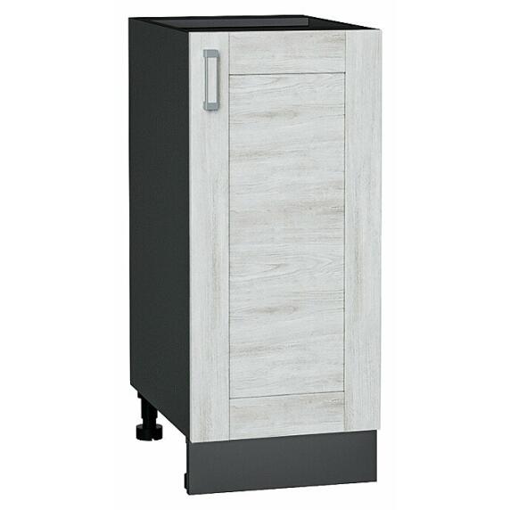 Шкаф нижний с 1-ой дверцей Лофт Nordic Oak/Graphite 816*350*480