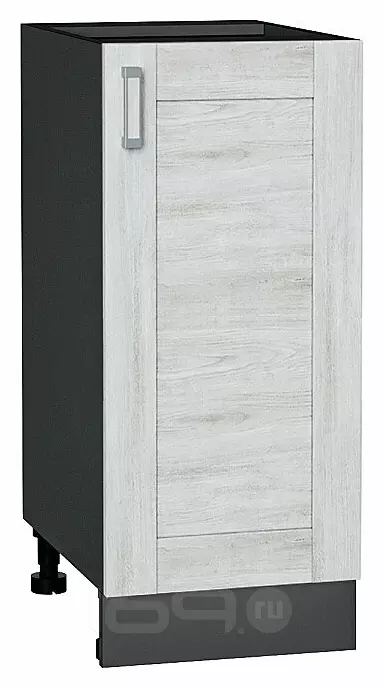 Шкаф нижний с 1-ой дверцей Лофт Nordic Oak/Graphite 816*350*480
