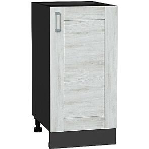Шкаф нижний с 1-ой дверцей Лофт Nordic Oak/Graphite 816*400*480
