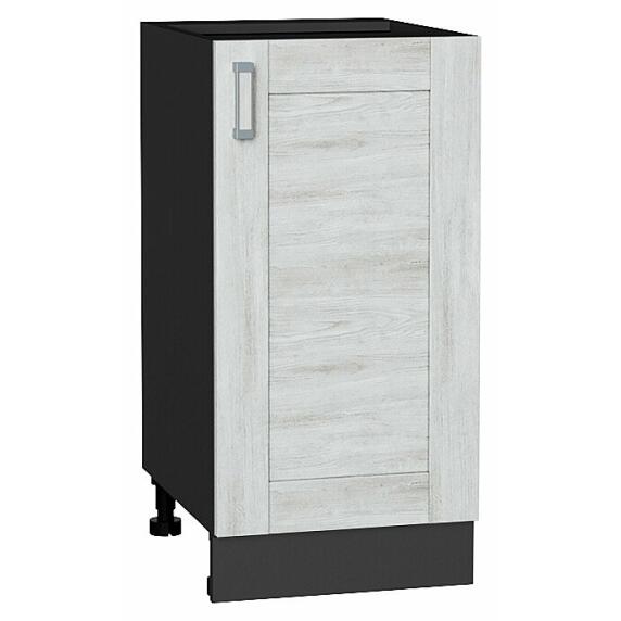 Шкаф нижний с 1-ой дверцей Лофт Nordic Oak/Graphite 816*400*480