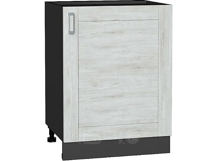 Шкаф нижний с 1-ой дверцей Лофт Nordic Oak/Graphite 816*600*480