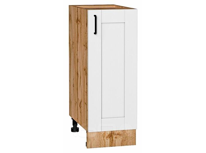 Шкаф нижний с 1-ой дверцей Лофт Super White Дуб Вотан 816*300*480