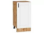 Шкаф нижний с 1-ой дверцей Лофт Super White Дуб Вотан 816*400*480