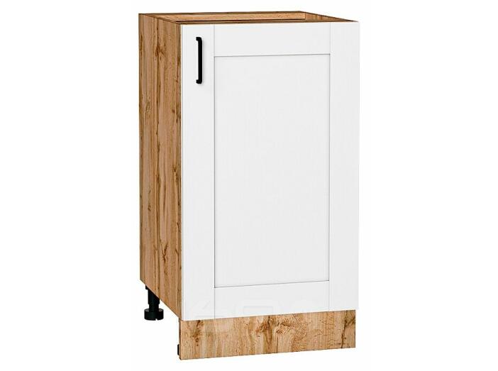 Шкаф нижний с 1-ой дверцей Лофт Super White Дуб Вотан 816*450*480
