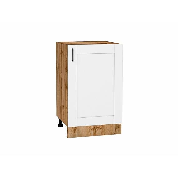 Шкаф нижний с 1-ой дверцей Лофт Super White Дуб Вотан 816*500*480