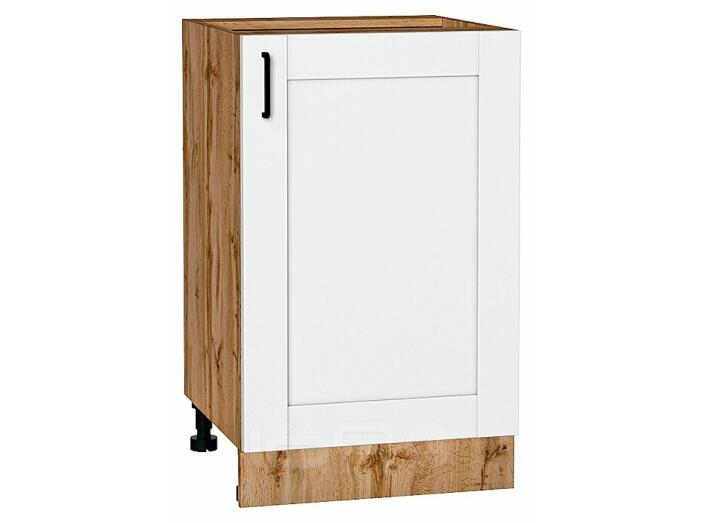 Шкаф нижний с 1-ой дверцей Лофт Super White Дуб Вотан 816*500*480