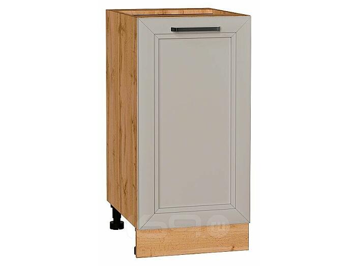 Шкаф нижний с 1-ой дверцей Нео Clay Silk/Дуб Вотан 816*400*480