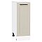 Шкаф нижний с 1-ой дверцей Нео Cream Silk/Белый 816*300*480