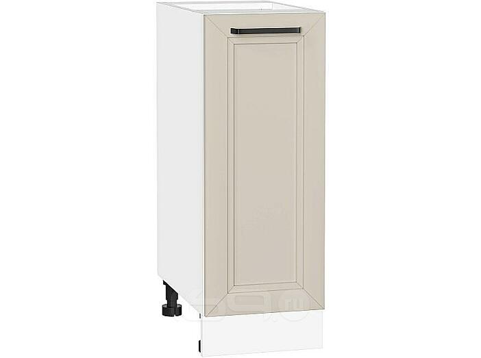 Шкаф нижний с 1-ой дверцей Нео Cream Silk/Белый 816*300*480
