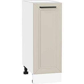 Шкаф нижний с 1-ой дверцей Нео Cream Silk/Белый 816*300*480