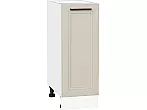 Шкаф нижний с 1-ой дверцей Нео Cream Silk/Белый 816*300*480
