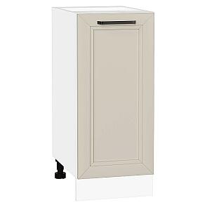 Шкаф нижний с 1-ой дверцей Нео Cream Silk/Белый 816*350*480