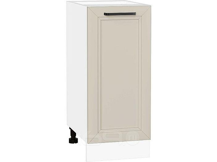 Шкаф нижний с 1-ой дверцей Нео Cream Silk/Белый 816*350*480