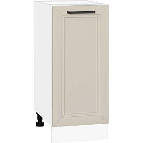 Шкаф нижний с 1-ой дверцей Нео Cream Silk/Белый 816*350*480