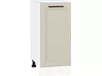 Шкаф нижний с 1-ой дверцей Нео Cream Silk/Белый 816*350*480