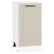 Шкаф нижний с 1-ой дверцей Нео Cream Silk/Белый 816*400*480