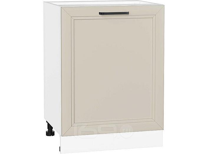 Шкаф нижний с 1-ой дверцей Нео Cream Silk/Белый 816*600*480