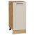 Шкаф нижний с 1-ой дверцей Нео Cream Silk/Дуб Вотан 816*350*480