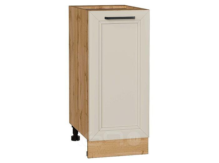 Шкаф нижний с 1-ой дверцей Нео Cream Silk/Дуб Вотан 816*350*480