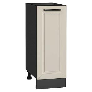 Шкаф нижний с 1-ой дверцей Нео Cream Silk/Graphite 816*300*480