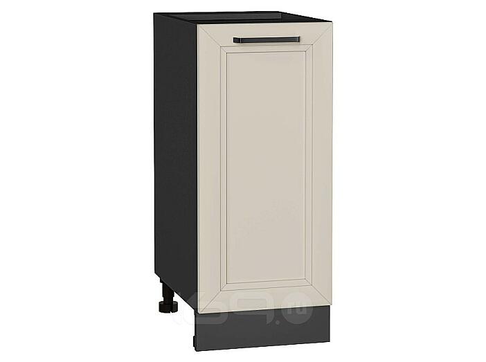 Шкаф нижний с 1-ой дверцей Нео Cream Silk/Graphite 816*350*480