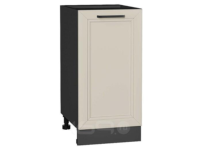 Шкаф нижний с 1-ой дверцей Нео Cream Silk/Graphite 816*400*480