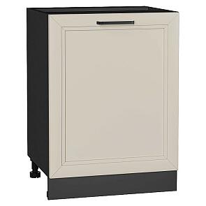 Шкаф нижний с 1-ой дверцей Нео Cream Silk/Graphite 816*600*480