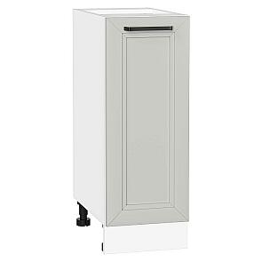 Шкаф нижний с 1-ой дверцей Нео Grey Silk/Белый 816*300*480