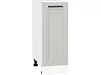 Шкаф нижний с 1-ой дверцей Нео Grey Silk/Белый 816*300*480