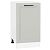 Шкаф нижний с 1-ой дверцей Нео Grey Silk/Белый 816*450*480