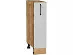 Шкаф нижний с 1-ой дверцей Нео Grey Silk/Дуб Вотан 816*200*480