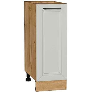Шкаф нижний с 1-ой дверцей Нео Grey Silk/Дуб Вотан 816*300*480