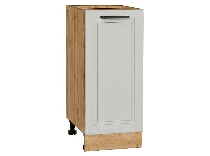 Шкаф нижний с 1-ой дверцей Нео Grey Silk/Дуб Вотан 816*350*480