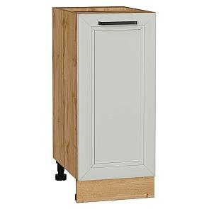 Шкаф нижний с 1-ой дверцей Нео Grey Silk/Дуб Вотан 816*350*480