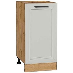 Шкаф нижний с 1-ой дверцей Нео Grey Silk/Дуб Вотан 816*400*480