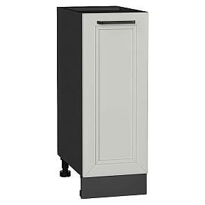 Шкаф нижний с 1-ой дверцей Нео Grey Silk/Graphite 816*300*480